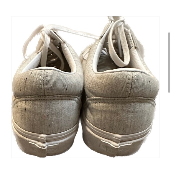 Vans old skool light grey and white size 7.5 - Picture 2 of 6